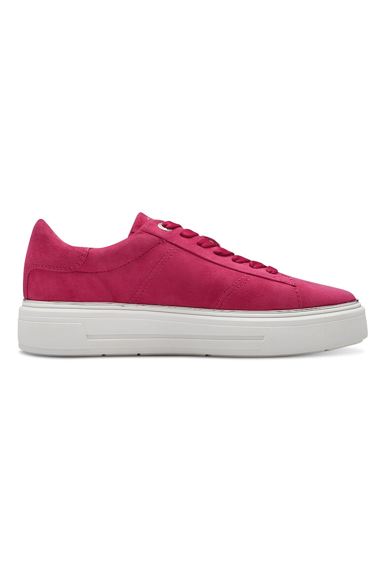 s.Oliver Pantofi sport low-cut din piele intoarsa - Pled.ro