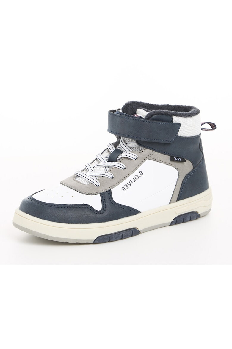 s.Oliver Pantofi sport mid-high din piele ecologica - Pled.ro