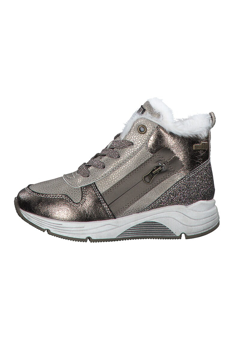 s.Oliver Pantofi sport mid-high din piele ecologica cu captuseala pufoasa - Pled.ro