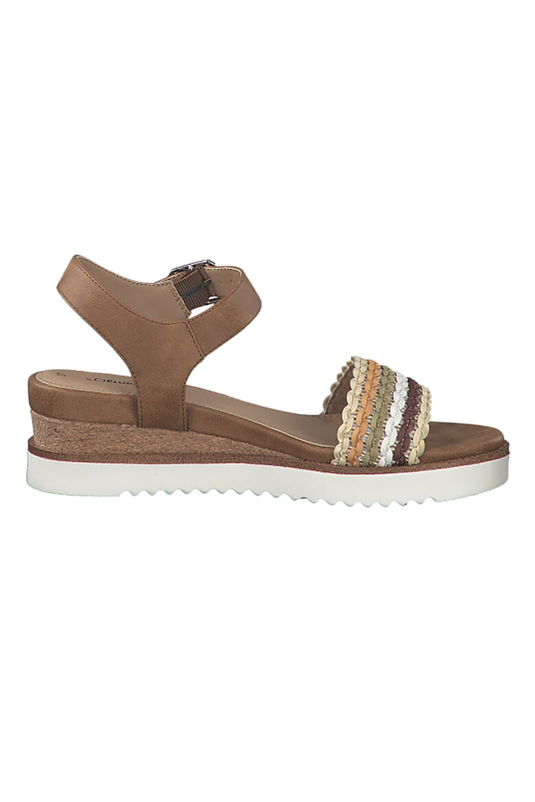 s.Oliver Sandale cu talpa wedge - Pled.ro