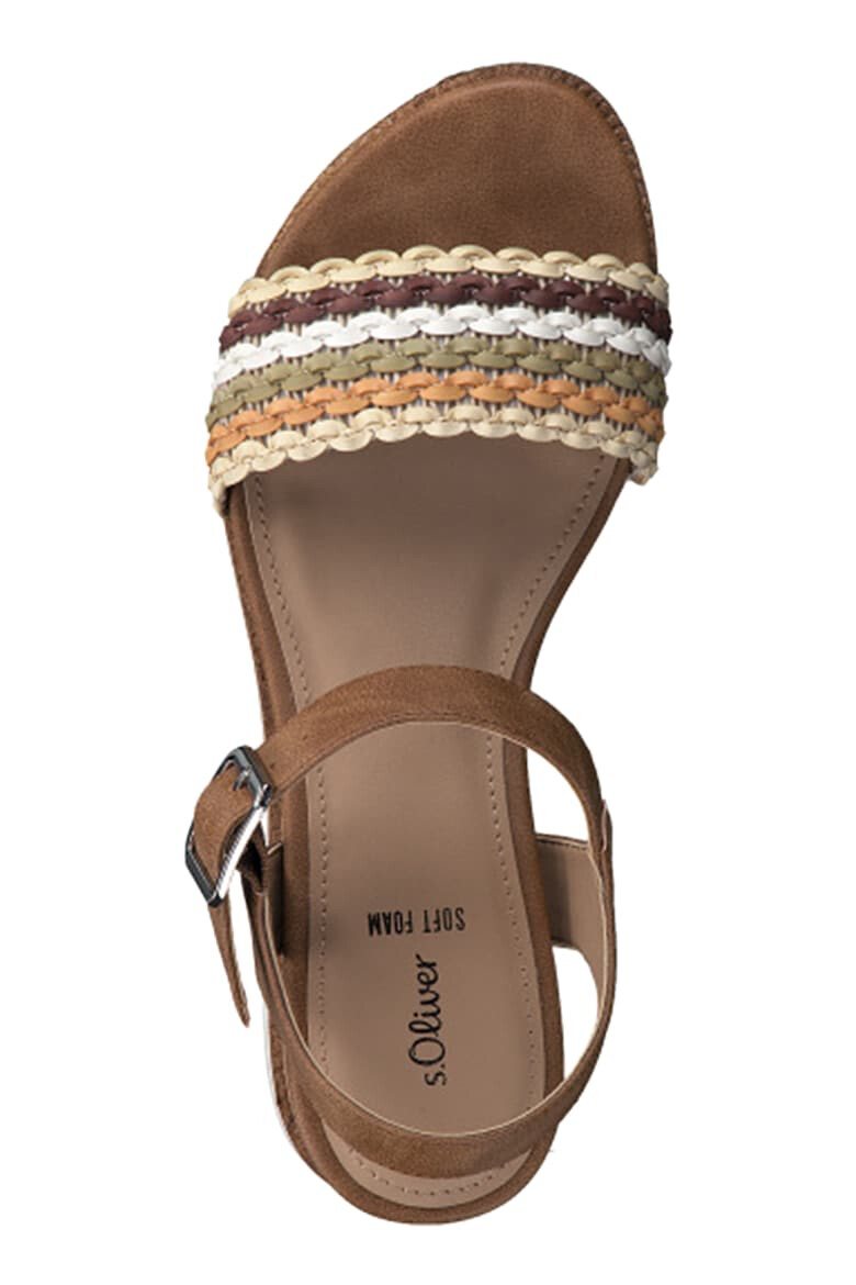 s.Oliver Sandale cu talpa wedge - Pled.ro