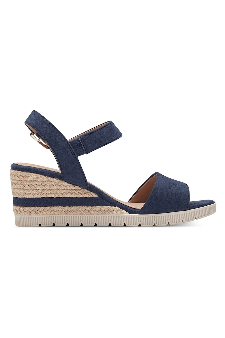 s.Oliver Sandale-espadrile cu segmente din material sintetic - Pled.ro