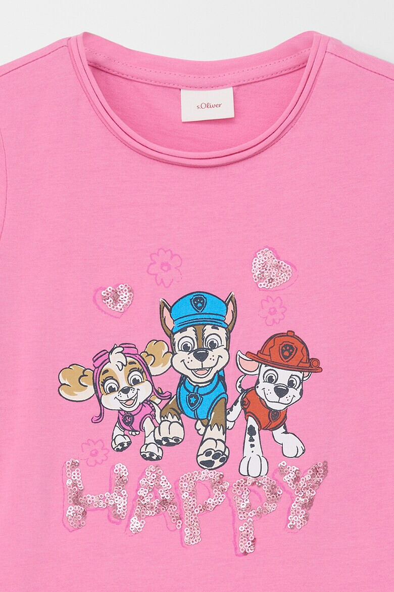 s.Oliver Tricou cu imprimeu Paw Patrol - Pled.ro