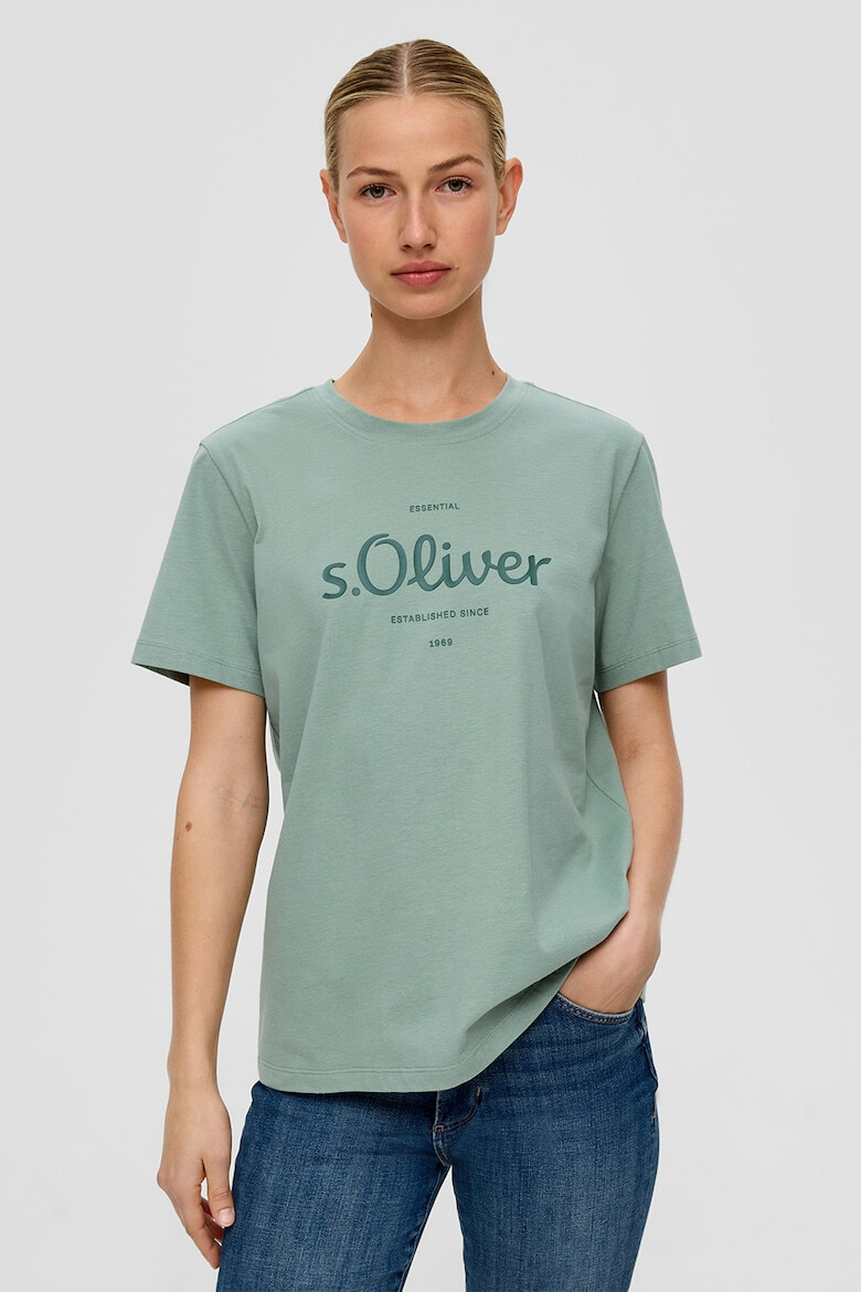 s.Oliver Tricou cu logo pe piept - Pled.ro