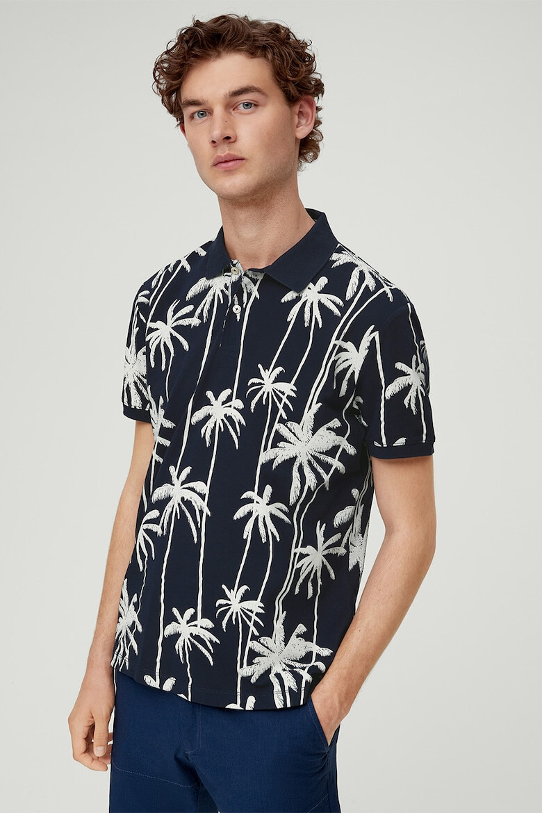 s.Oliver Tricou polo cu imprimeu tropical - Pled.ro