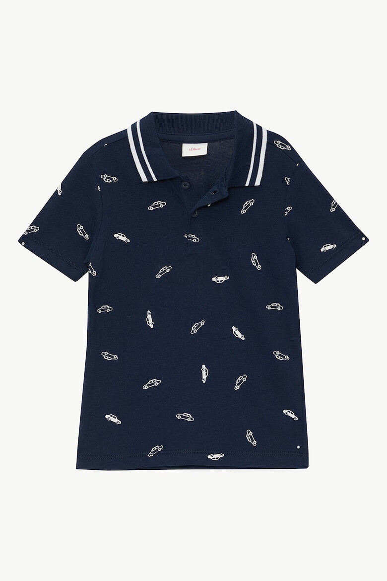 s.Oliver Tricou polo de bumbac - Pled.ro