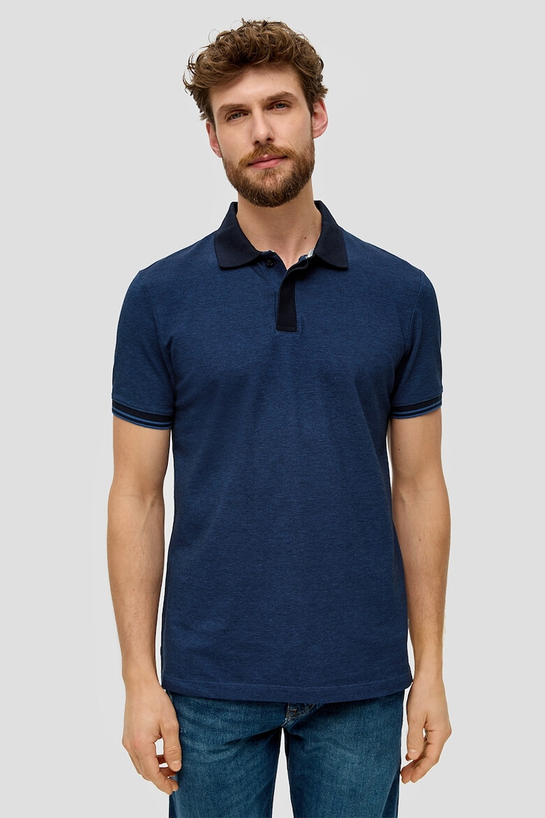 s.Oliver Tricou polo regular fit din amestec de modal - Pled.ro