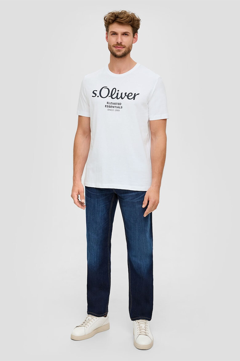 s.Oliver Tricou de bumbac cu imprimeu logo - Pled.ro