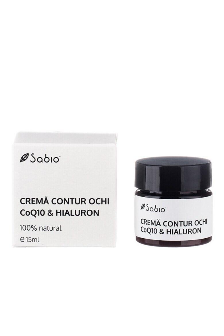 Sabio Crema de ochi - cu acid hialuronic si coenzima Q10 - Pled.ro