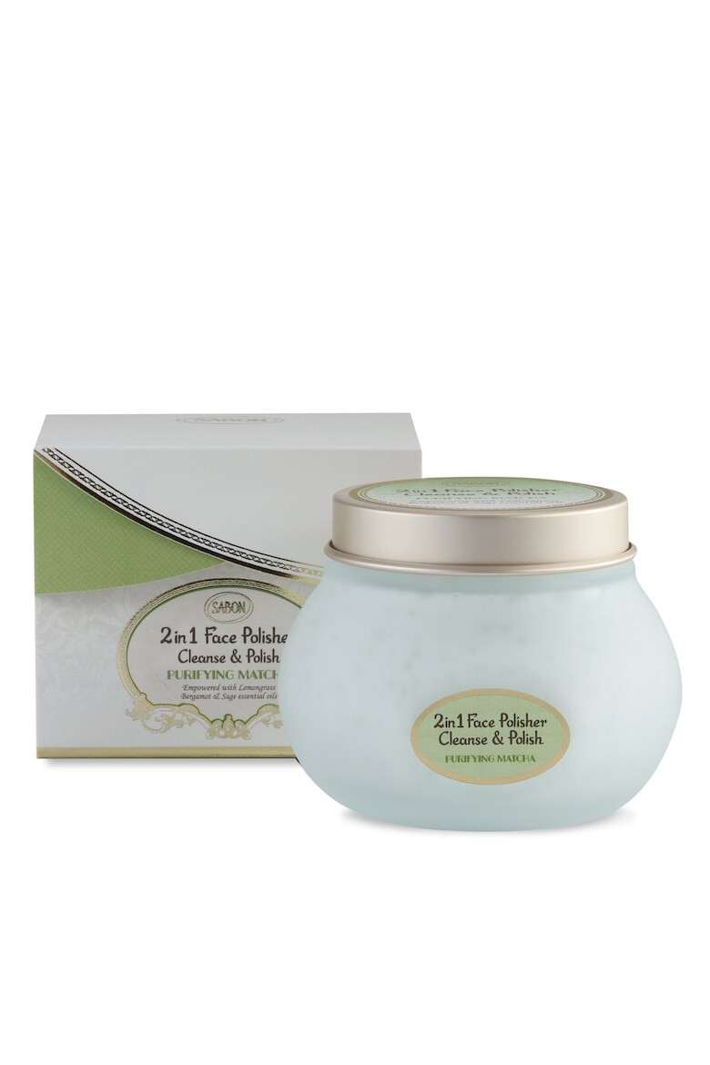 Sabon Exfoliant de fata 2 in 1 Purifying Matcha 10698S 200 ml - Pled.ro