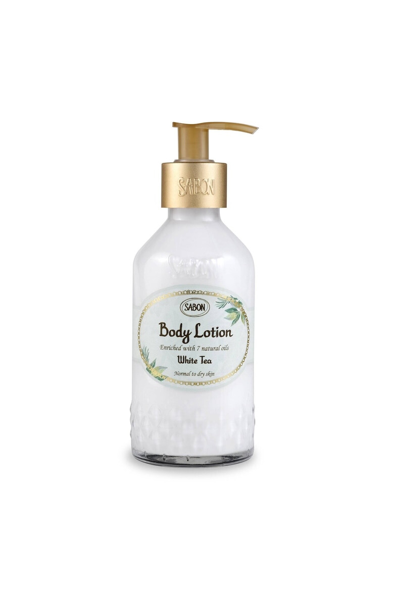 Sabon Lapte de corp aroma White Tea sticla 200 ml - Pled.ro