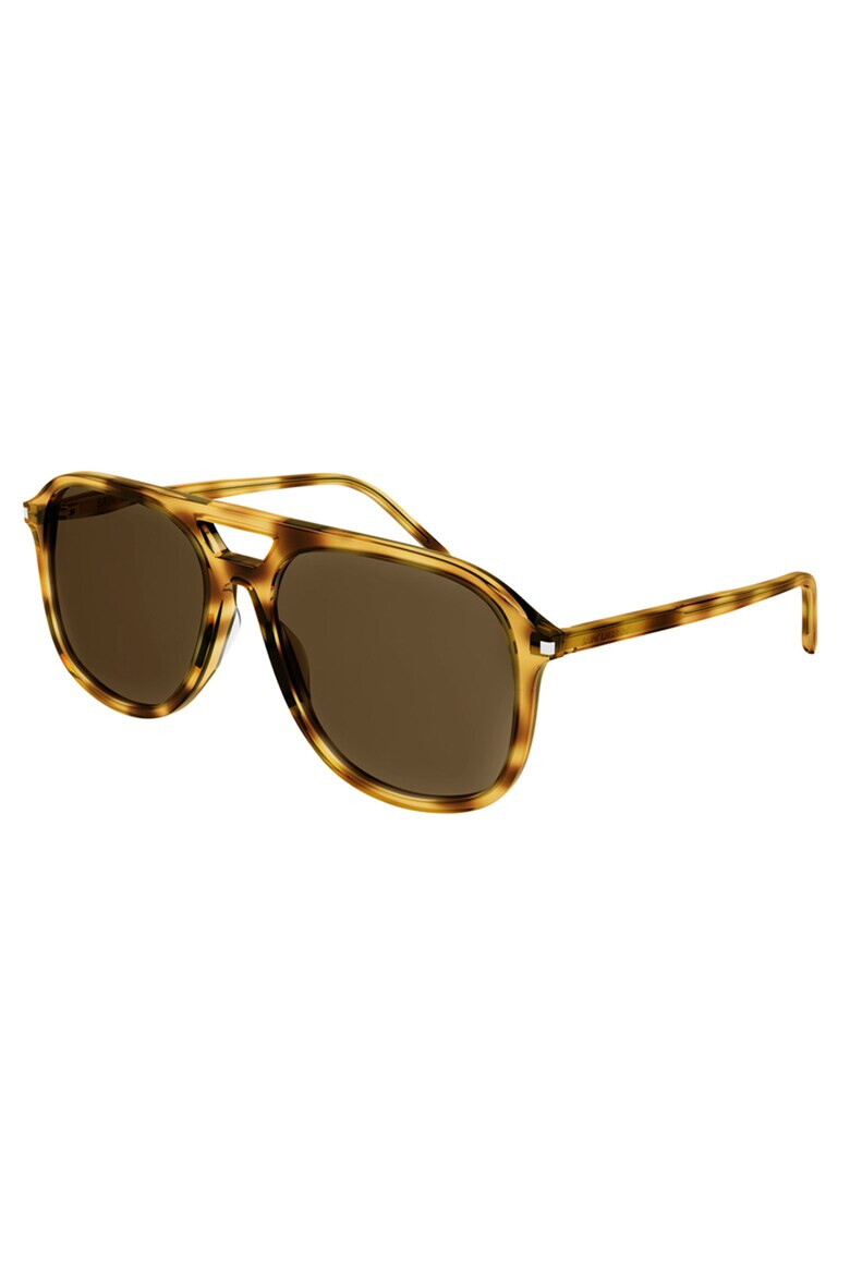 Saint Laurent Ochelari de soare aviator cu model testoasa - Pled.ro