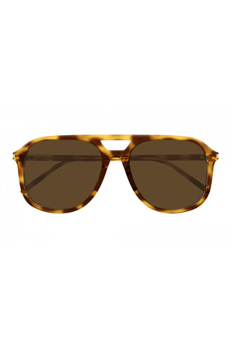 Saint Laurent Ochelari de soare aviator cu model testoasa - Pled.ro