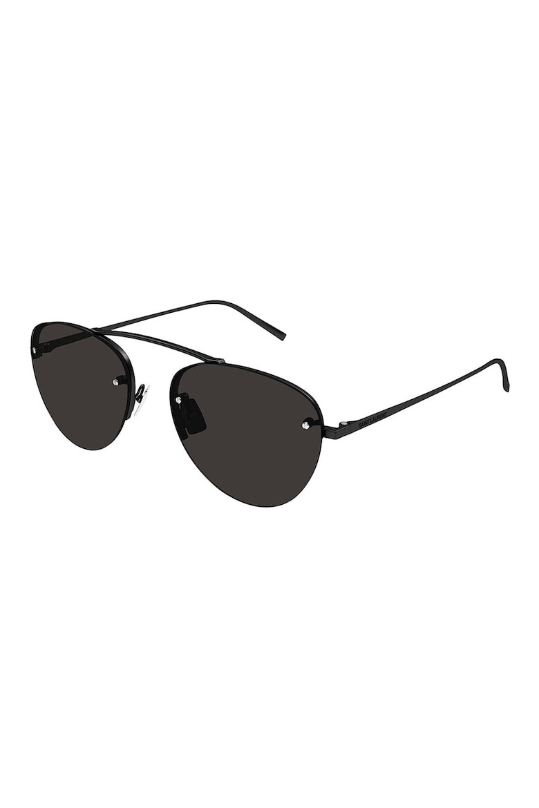 Saint Laurent Ochelari de soare aviator cu rama metalica - Pled.ro