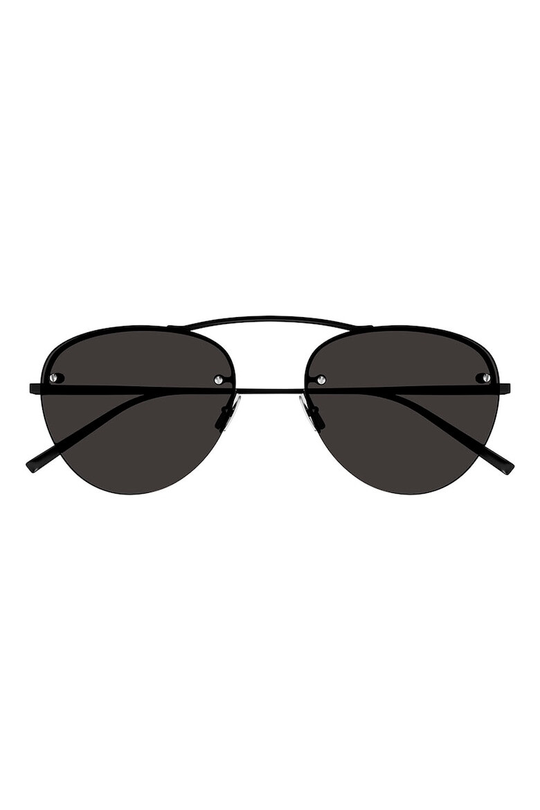 Saint Laurent Ochelari de soare aviator cu rama metalica - Pled.ro