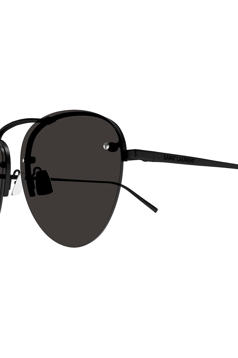 Saint Laurent Ochelari de soare aviator cu rama metalica - Pled.ro