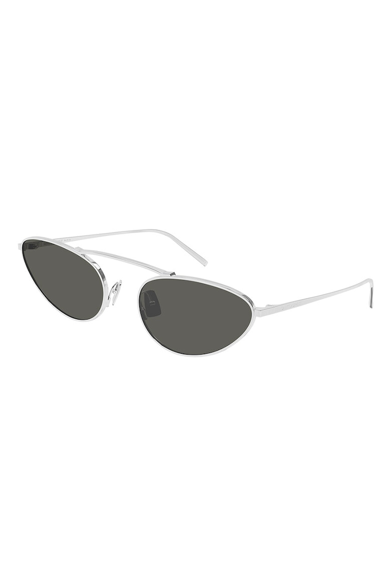 Saint Laurent Ochelari de soare cat-eye cu aspect metalic - Pled.ro