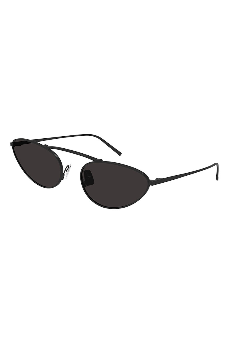 Saint Laurent Ochelari de soare cat-eye cu aspect metalic - Pled.ro