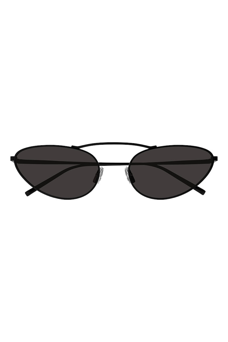 Saint Laurent Ochelari de soare cat-eye cu aspect metalic - Pled.ro