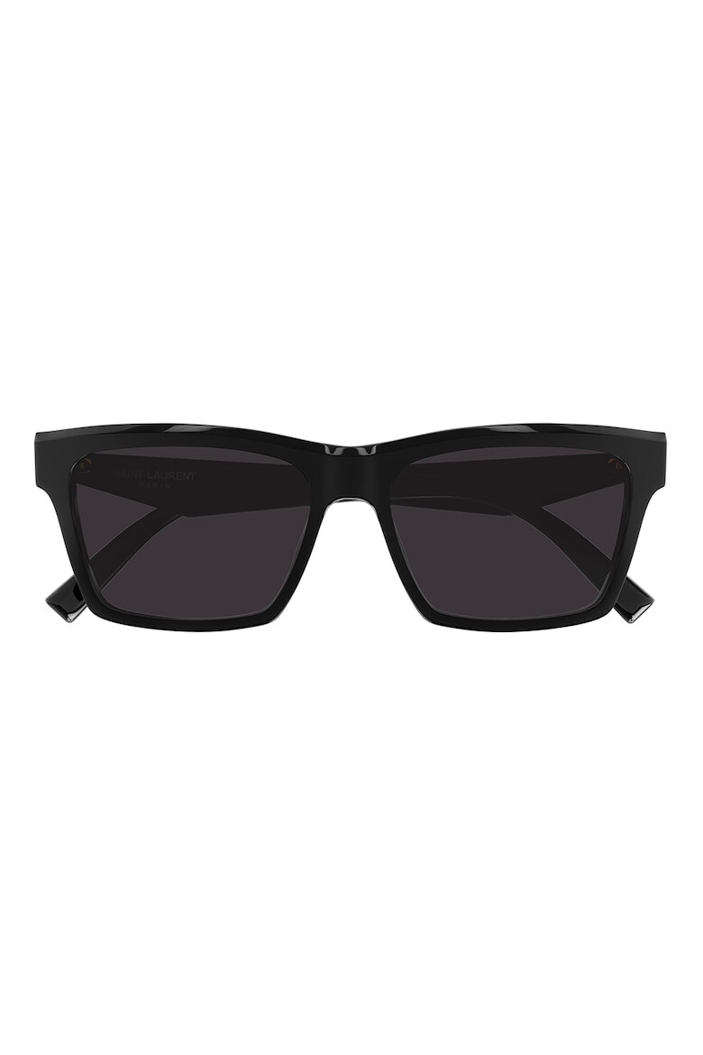 Saint Laurent Ochelari de soare dreptunghiulari cu logo - Pled.ro