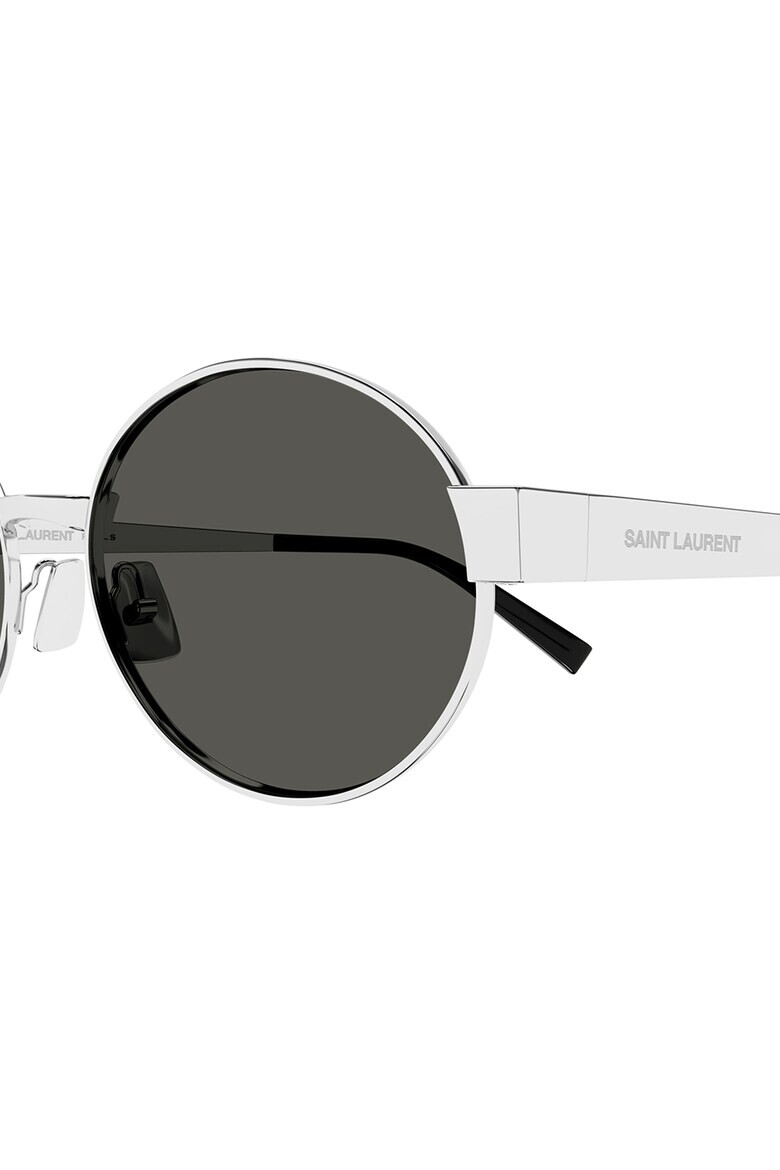 Saint Laurent Ochelari de soare ovali cu aspect metalic - Pled.ro