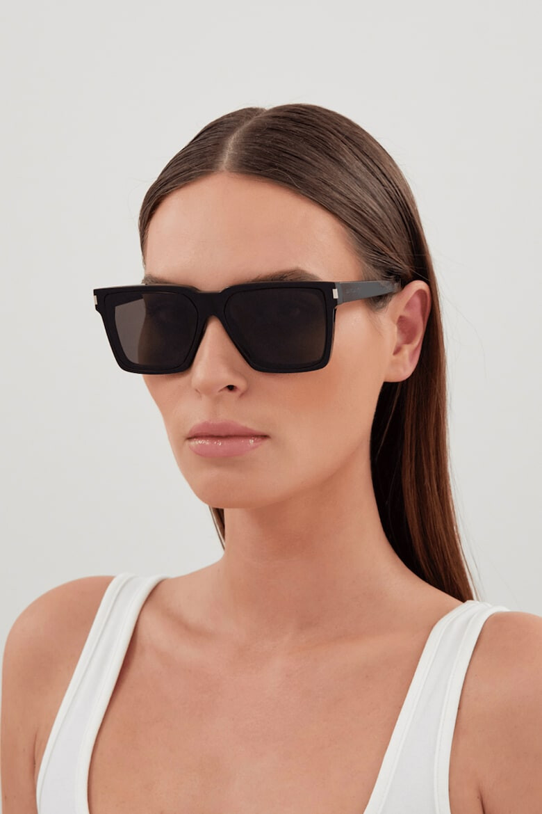 Saint Laurent Ochelari de soare patrati supradimensionati unisex - Pled.ro