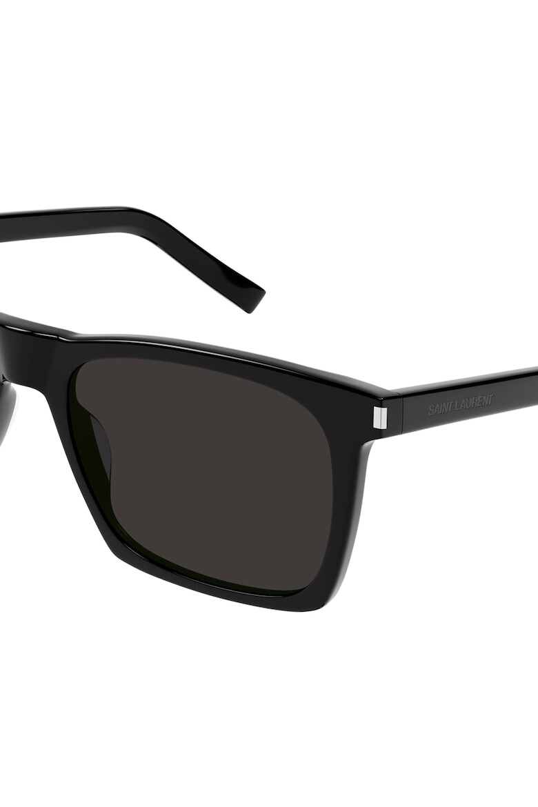 Saint Laurent Ochelari de soare patrati unisex cu lentile uni - Pled.ro