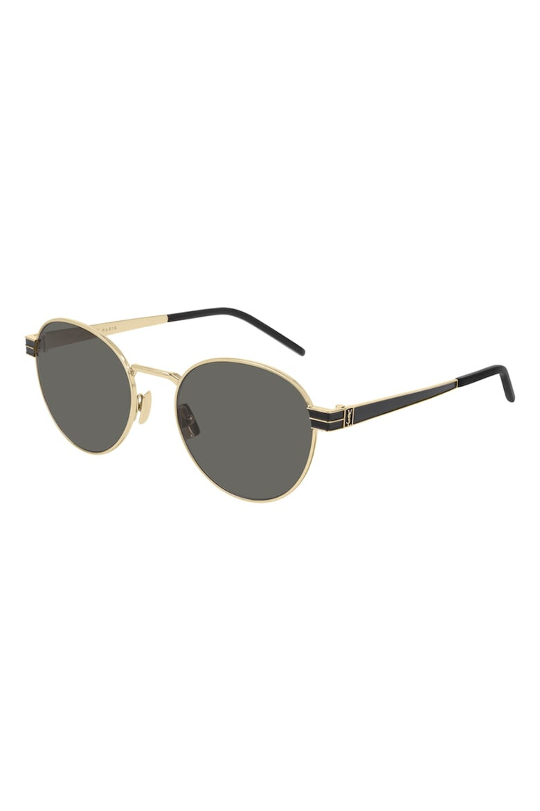 Saint Laurent Ochelari de soare rotunzi unisex cu logo - Pled.ro