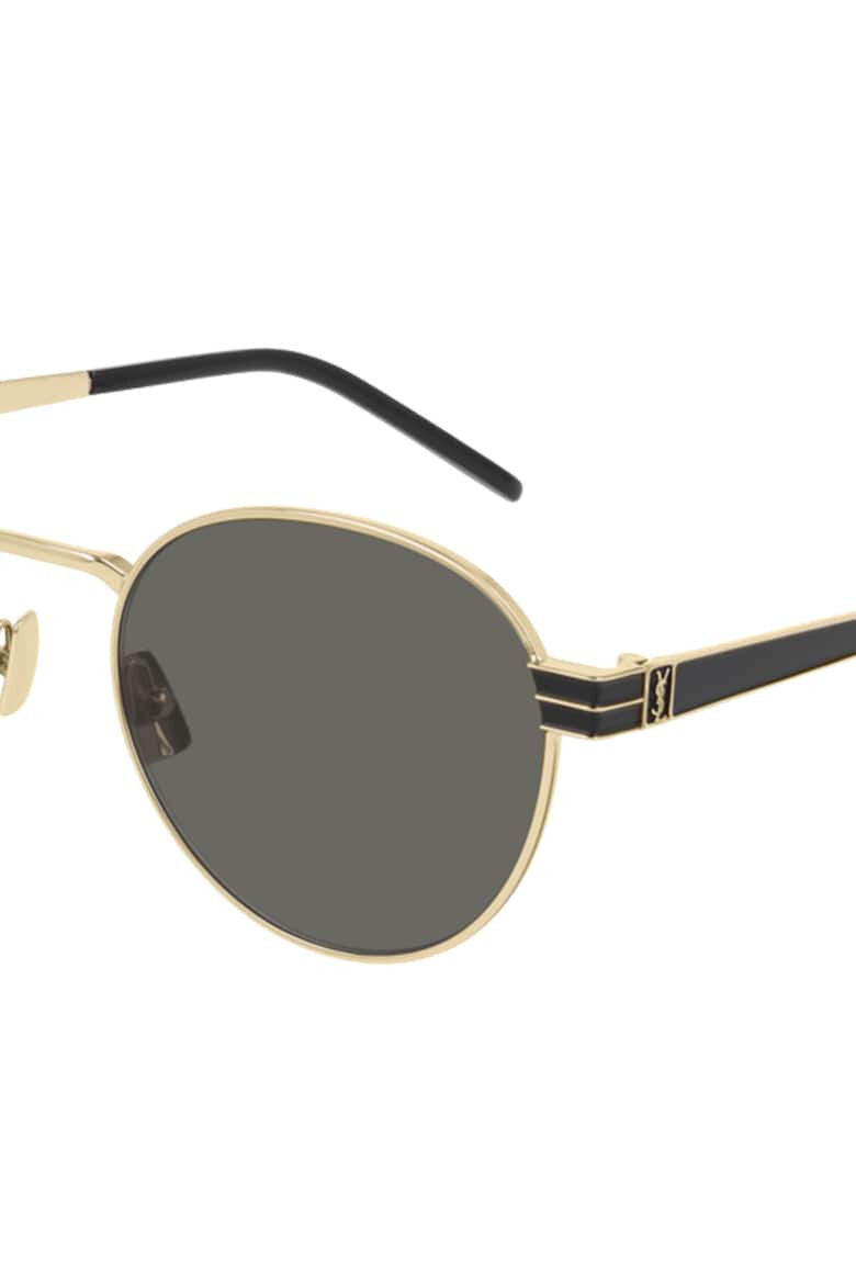 Saint Laurent Ochelari de soare rotunzi unisex cu logo - Pled.ro