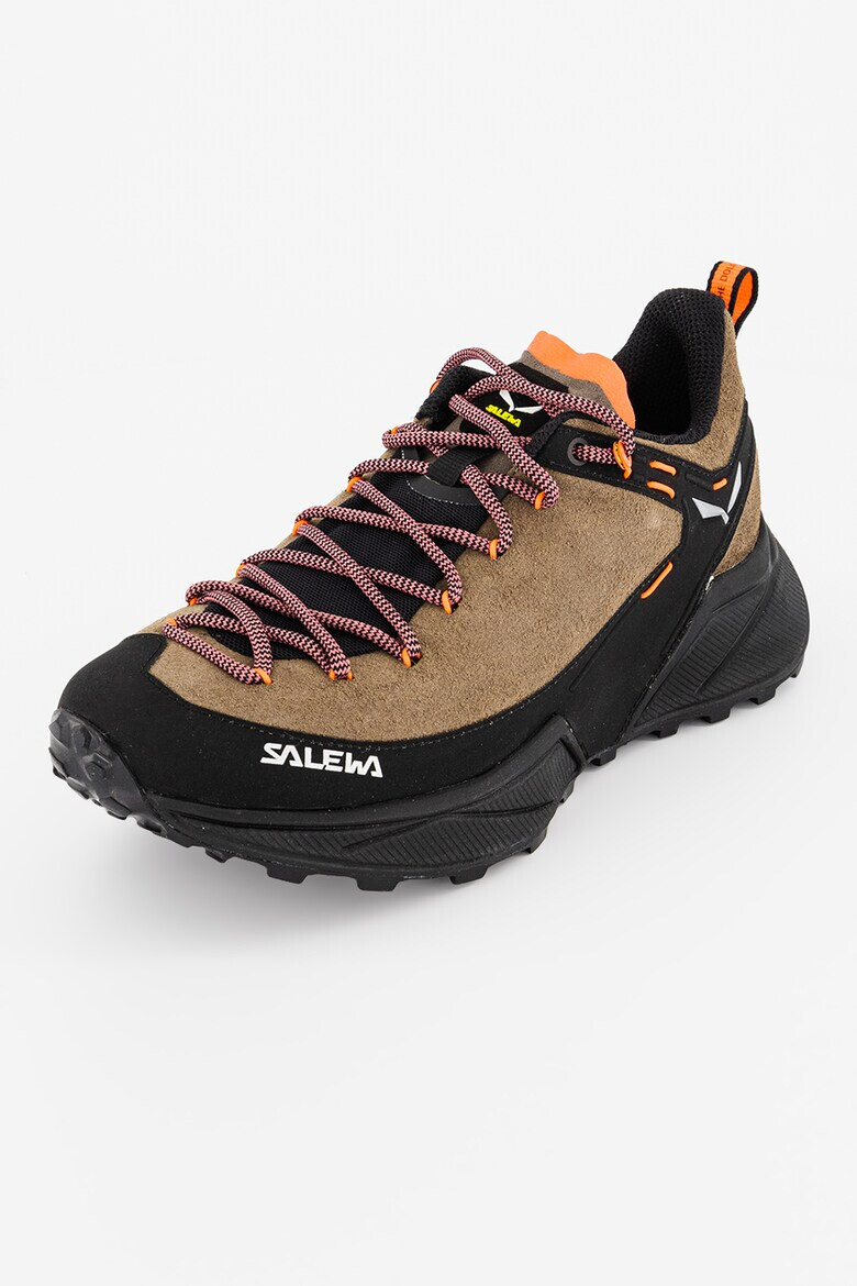 SALEWA Pantofi de piele intoarsa cu logo pentru drumetii Dropline - Pled.ro