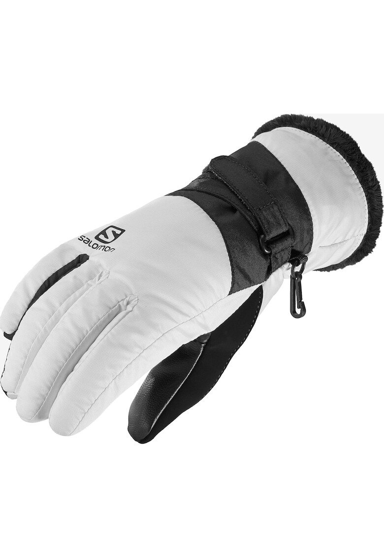 Salomon Manusi sport Force dry pentru femei White/Black - Pled.ro