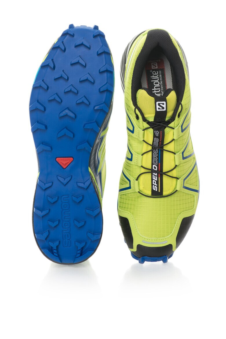 Salomon Pantofi alergare Speedcross 4 pentru barbati Green/Blue - Pled.ro