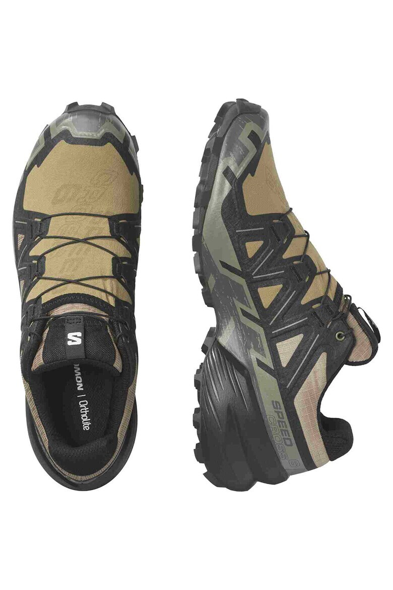 Salomon Pantofi cu garnituri textile pentru alergare SpeedCross 6 Trail - Pled.ro