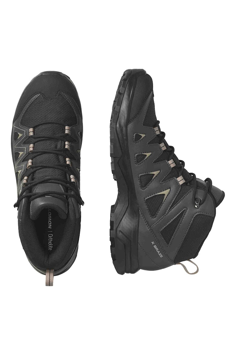 Salomon Pantofi mid-cut pentru drumetii X-Braze - Pled.ro