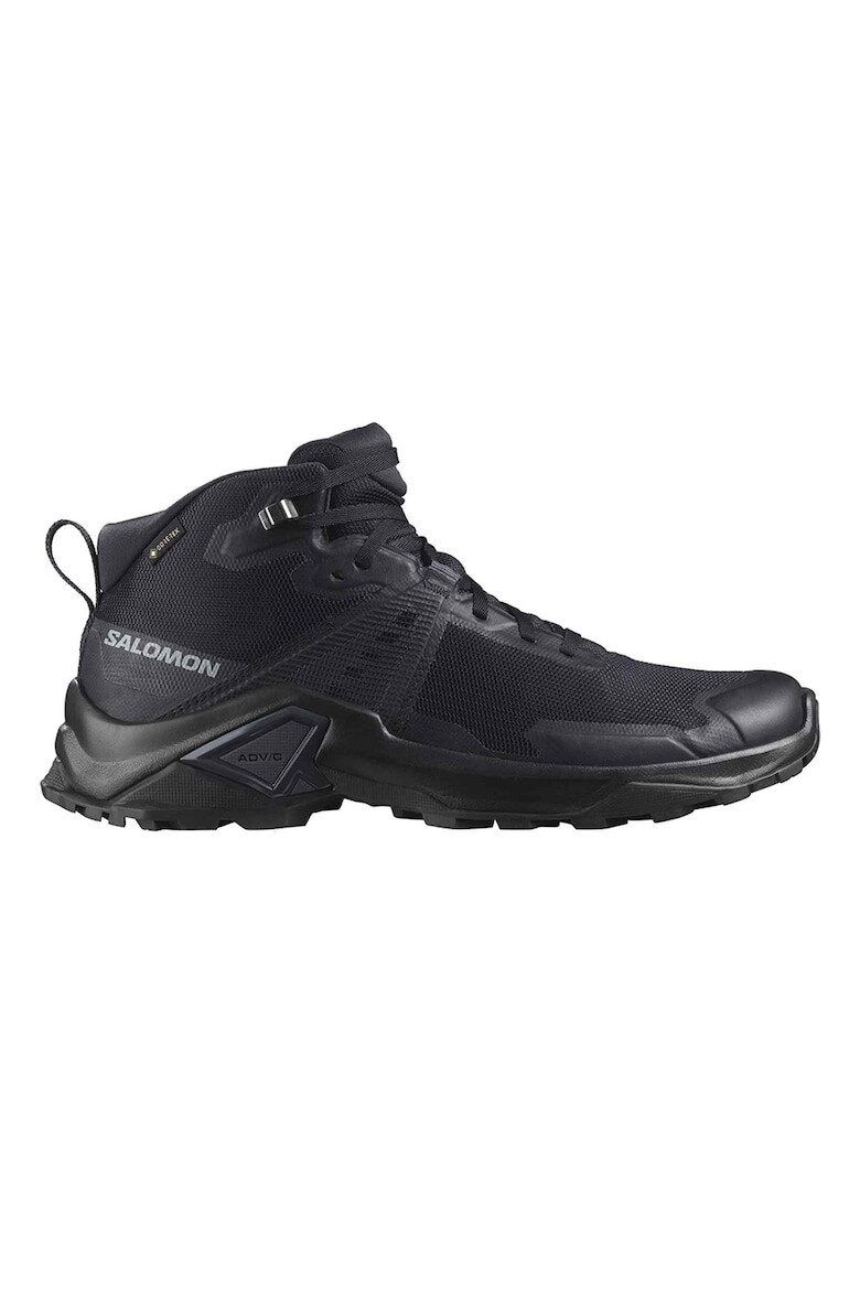 Salomon Pantofi mid-high cu garnituri din plasa pentru drumetii X Raise 2 - Pled.ro