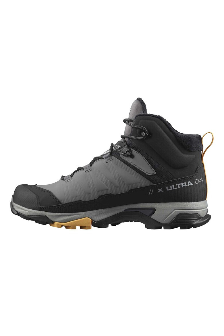 Salomon Pantofi mid-high din piele cu detalii logo pentru drumetii X Ultra - Pled.ro