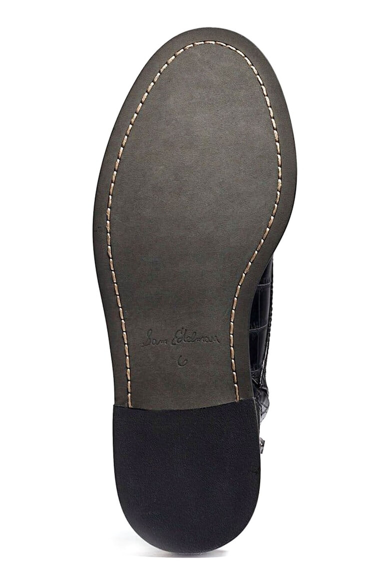 Sam Edelman Ghete din piele ecologica cu aspect de piele de crocodil Nina - Pled.ro