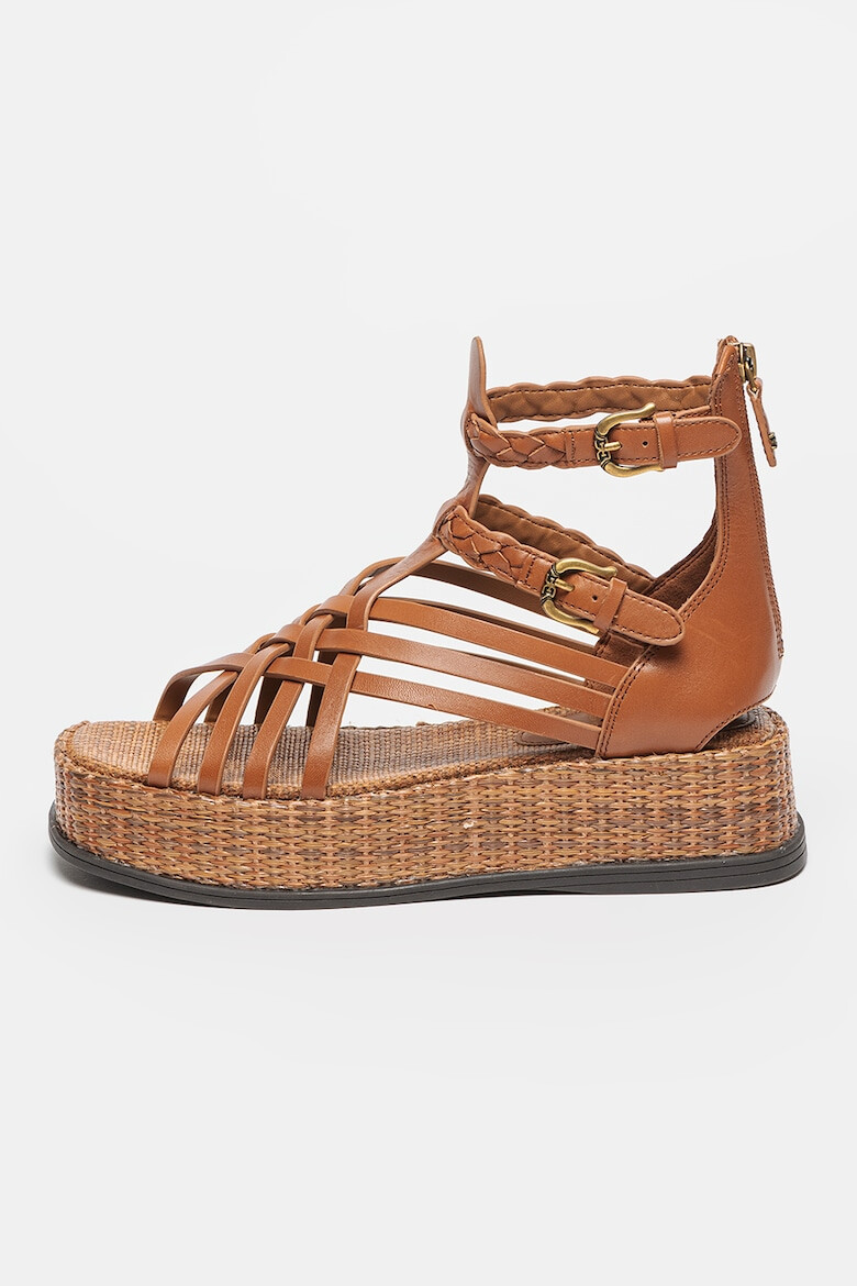 Sam Edelman Sandale din piele cu barete multiple Nicki - Pled.ro