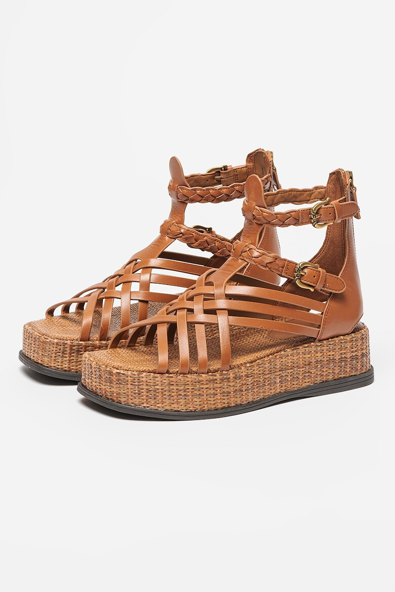 Sam Edelman Sandale din piele cu barete multiple Nicki - Pled.ro