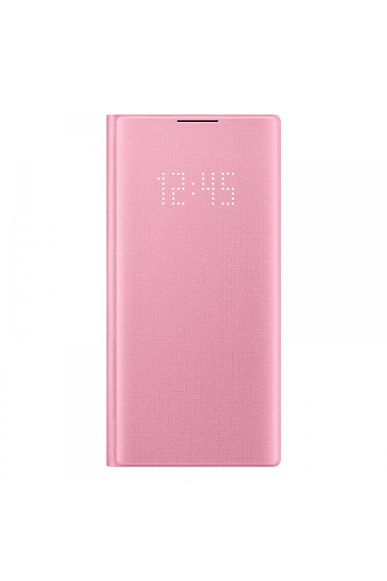 Samsung Husa de protectie LED View pentru Galaxy Note 10 Pink - Pled.ro