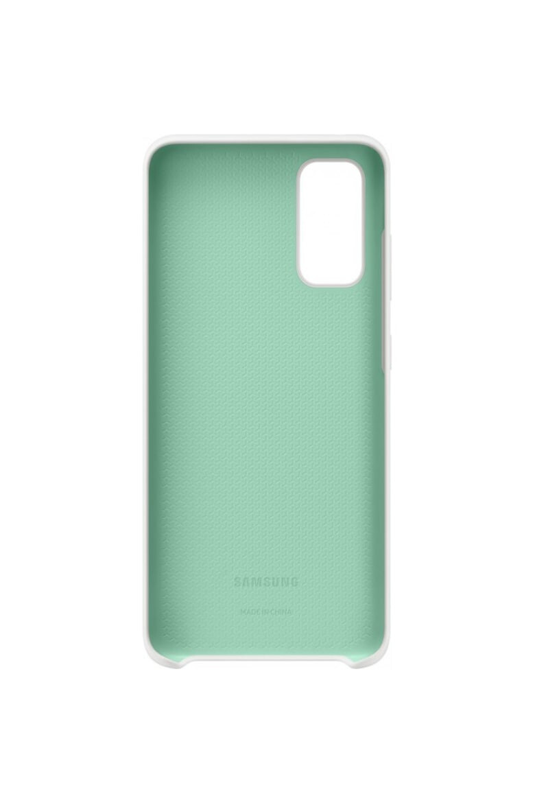 Samsung Husa de protectie Silicone Cover pentru Galaxy S20 White - Pled.ro