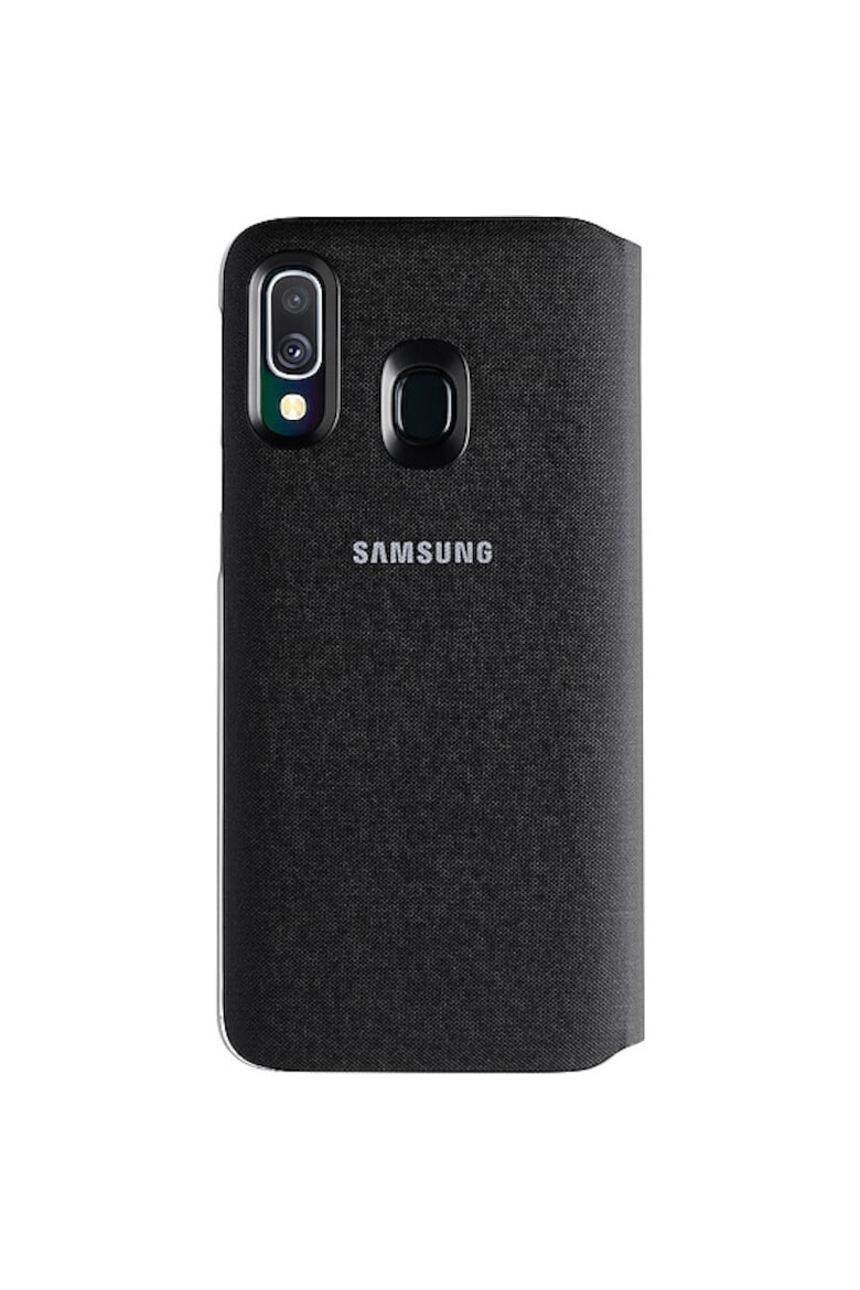 Samsung Husa de protectie Wallet Cover pentru Galaxy A40 (2019) Black - Pled.ro