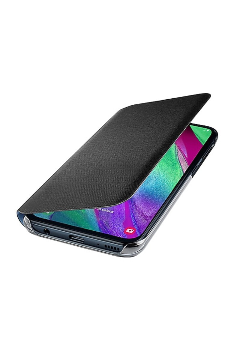 Samsung Husa de protectie Wallet Cover pentru Galaxy A40 (2019) Black - Pled.ro