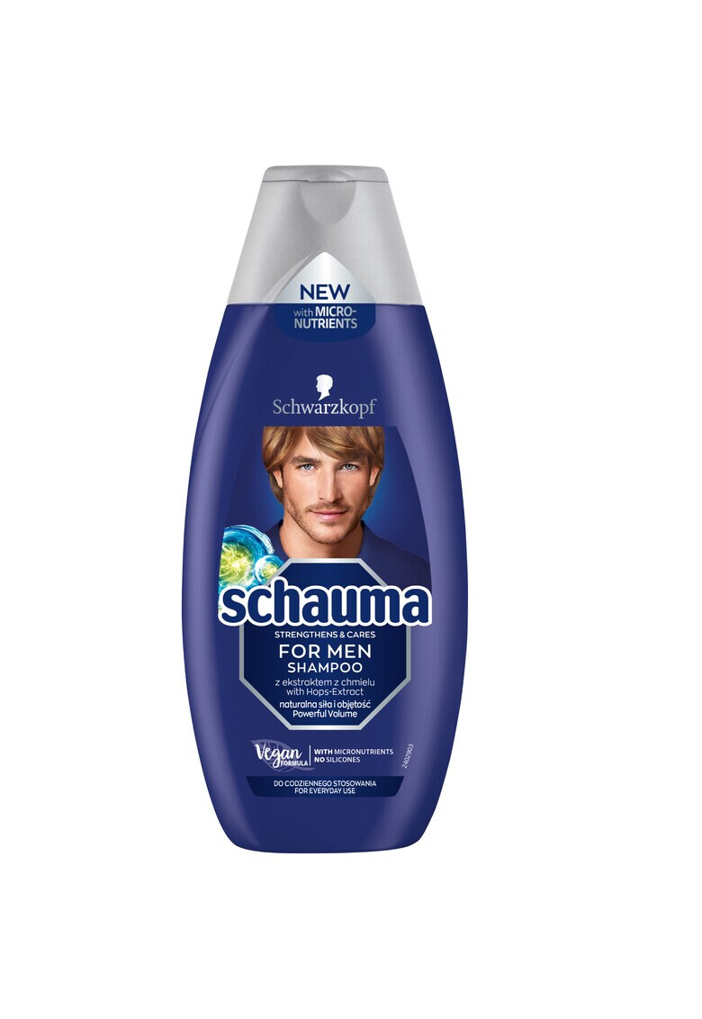 Schauma Sampon Men 400 ml - Pled.ro