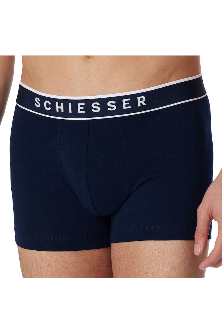 Schiesser Set de boxeri cu banda logo in talie -5 perechi - Pled.ro