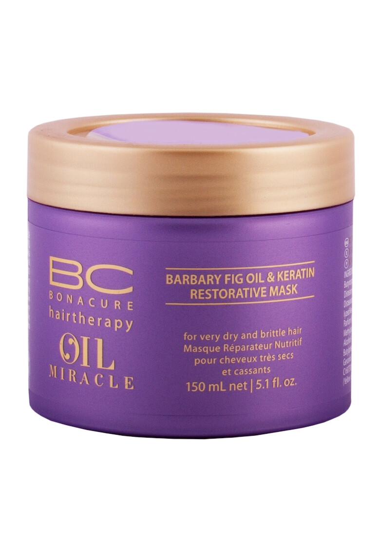 Schwarzkopf Professional Masca Bonacure Oil Miracle Barbary pentru par uscat si degradat cu ulei de fruct de cactus 150 ml - Pled.ro