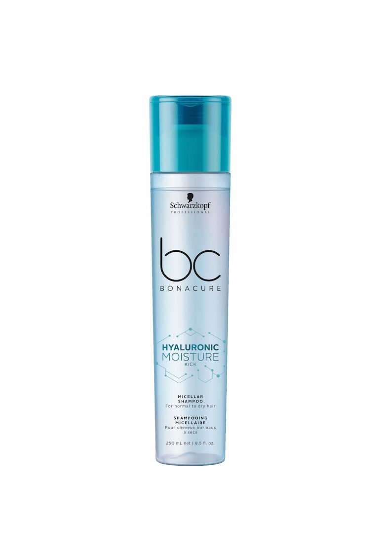 Schwarzkopf Professional Sampon micelar BC Bonacure Hyaluronic Moisture Kick Micellar pentru par uscat si aspru 250 ml - Pled.ro