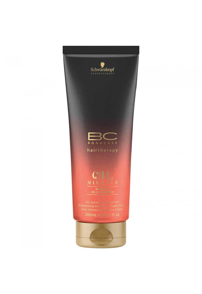 Schwarzkopf Professional Sampon Schwarzkopf Stralucire cu argan Bonacure Miracle 200 ml - Pled.ro