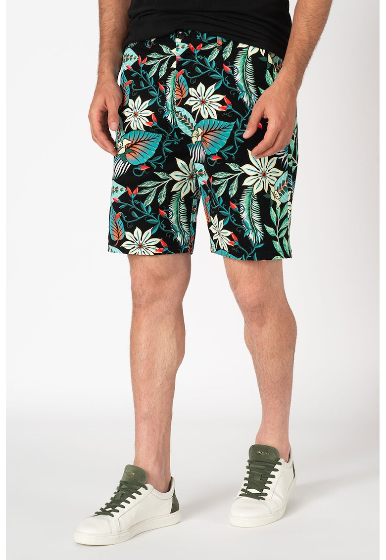 Scotch & Soda Bermude cu model floral - Pled.ro