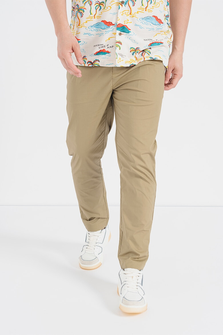 Scotch & Soda Pantaloni chino din amestec de bumbac organic - Pled.ro